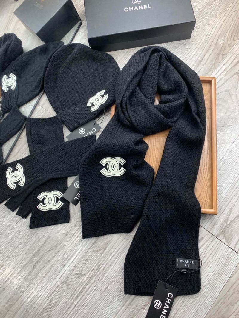 Chanel Caps Scarfs